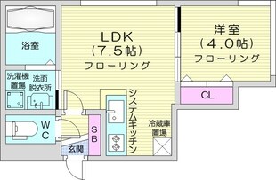 西２８丁目駅 徒歩4分 3階の物件間取画像